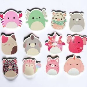 Kawaii 12 Vinyl Stickers- Pack #55